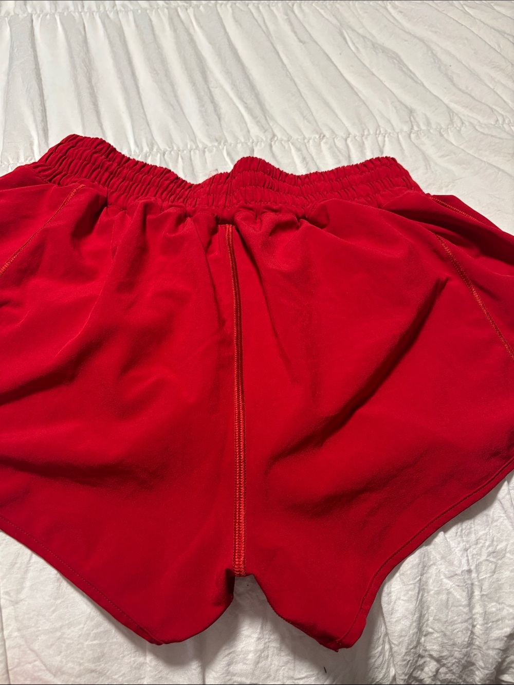 lululemon athletica Red Women's Athletic Shorts with Stanford Logo - Picture 3 of 8